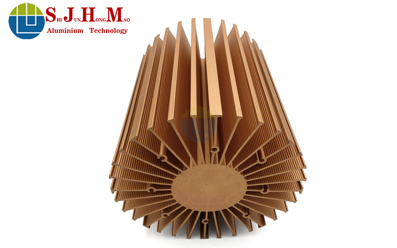 太陽(yáng)花散熱器鋁型材